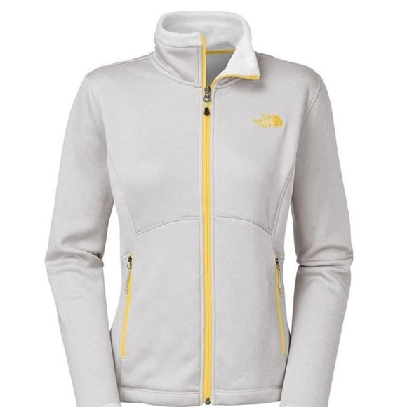 The North Face Jackets & Blazers - The North Face Women's Agave Jacket in Light Gray Yellow Size XL